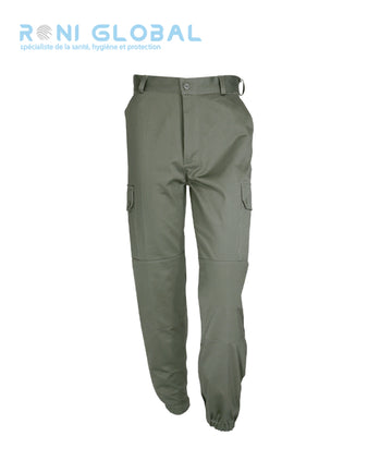 Pantalon de travail avec renforts aux genoux, en coton et polyester 4 poches - PANTALON F2 CITYGUARD