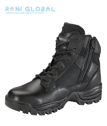 Ranger de sécurité MEGATECH 6'' BLACK ONE ZIP CITYGUARD