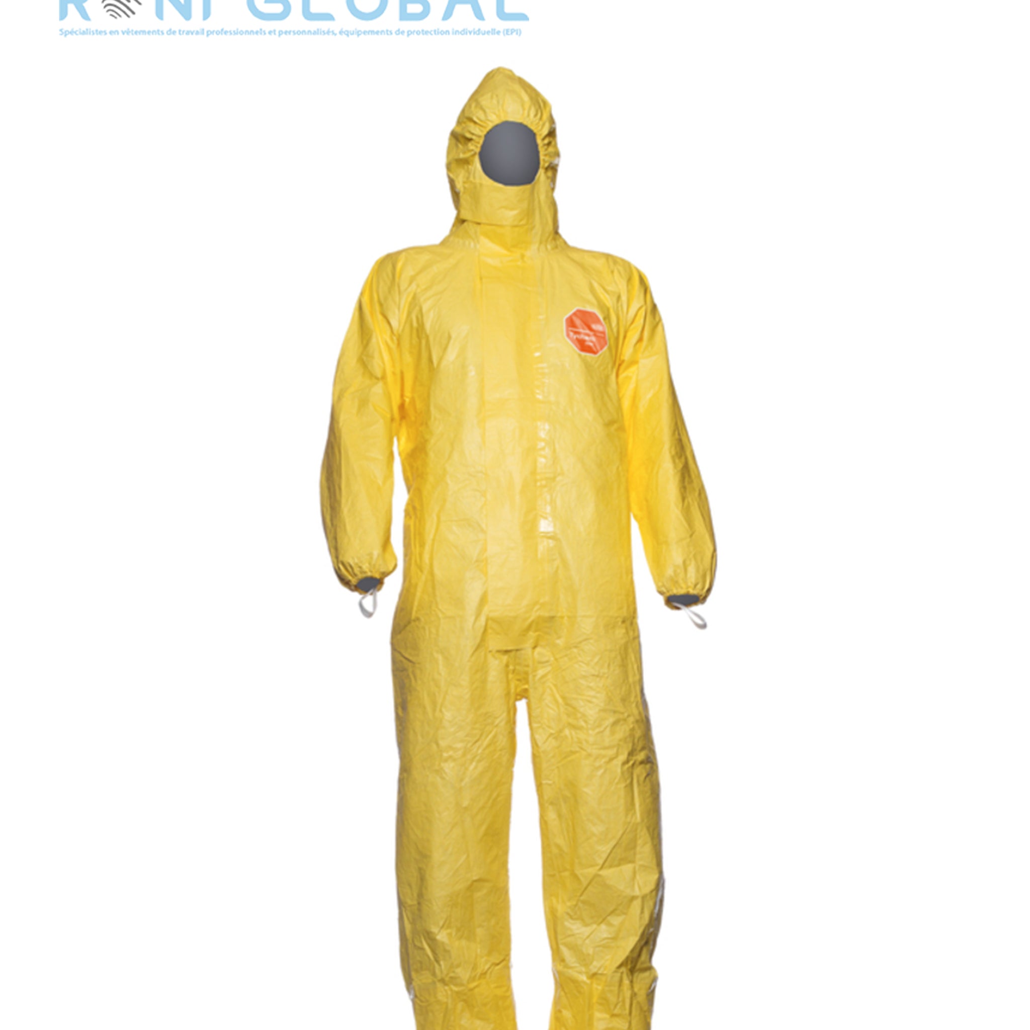Combinaison de protection contamination radioactive sous forme de particules, agents infectieux et antistatique en Tychem TYPE 3B-4B-5B-6B - TYCHEM 2000 C COVERGUARD