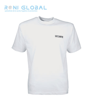 T-shirt de sécurité manches courtes, en coton - TEE-SHIRT SECURITE CITYGUARD