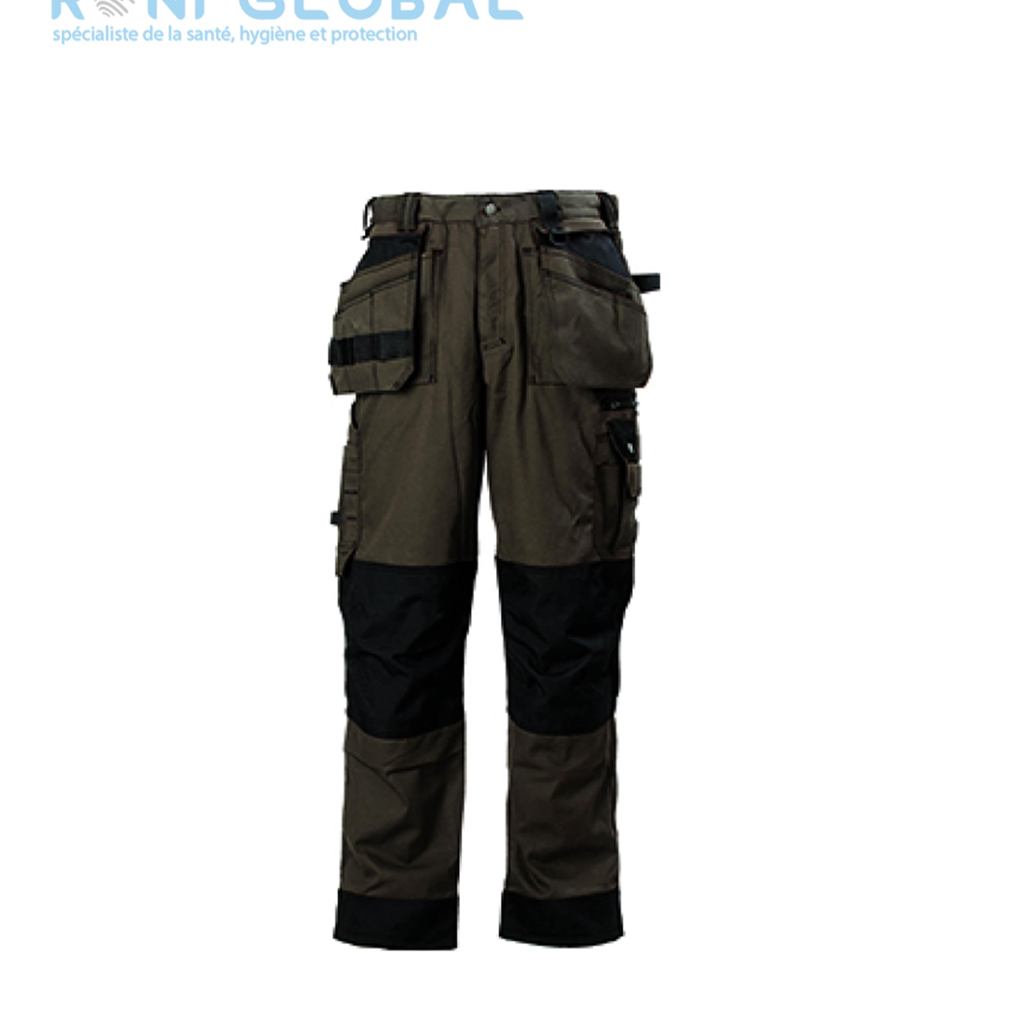 Pantalon de travail avec protection genoux en coton/polyester 11 poches TYPE 2 - BOUND COVERGUARD