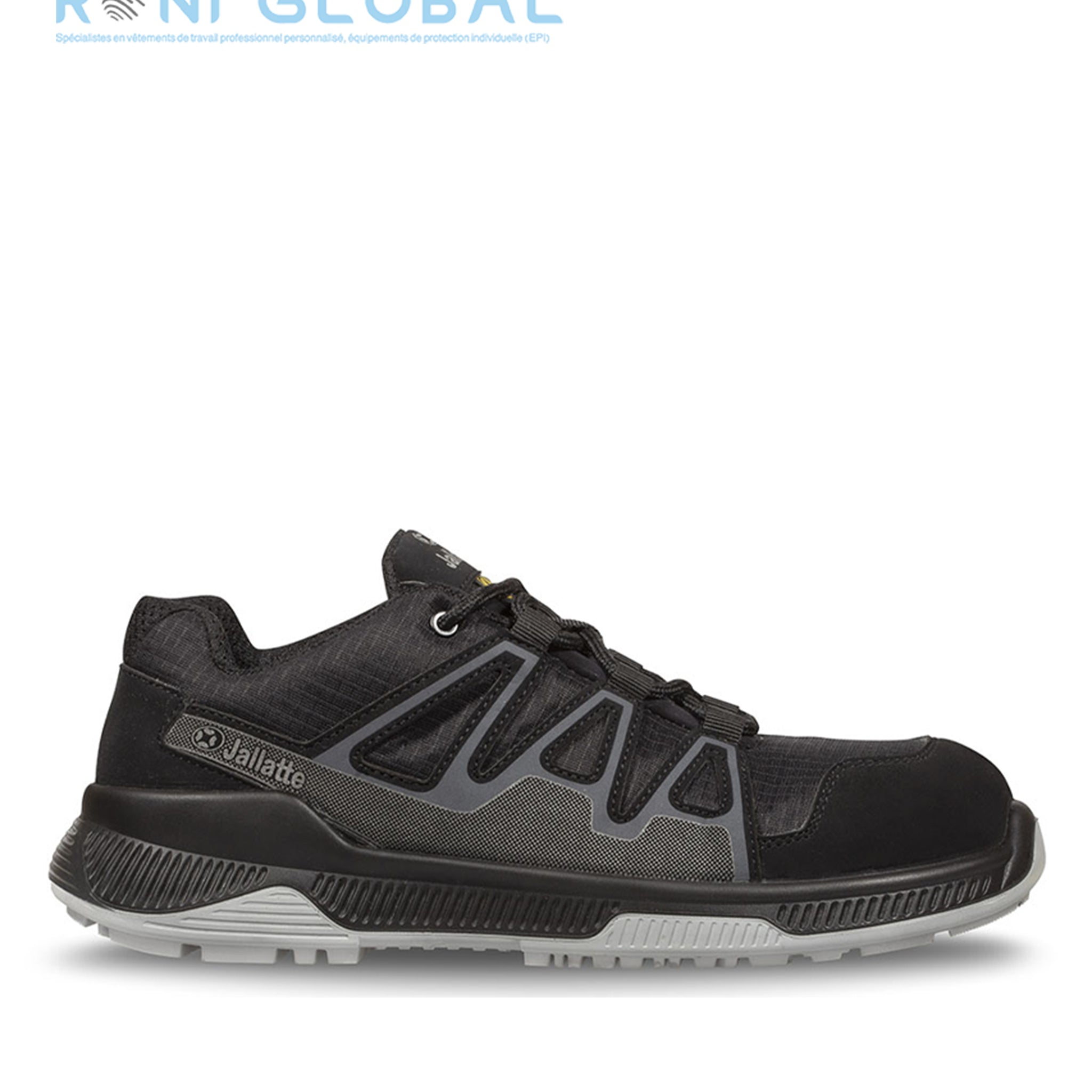 Chaussure basse de sécurité antidérapant et antistatique en nubuck sans métal avec embout de sécurité S3 SRC ESD - JALCATCH JALLATTE