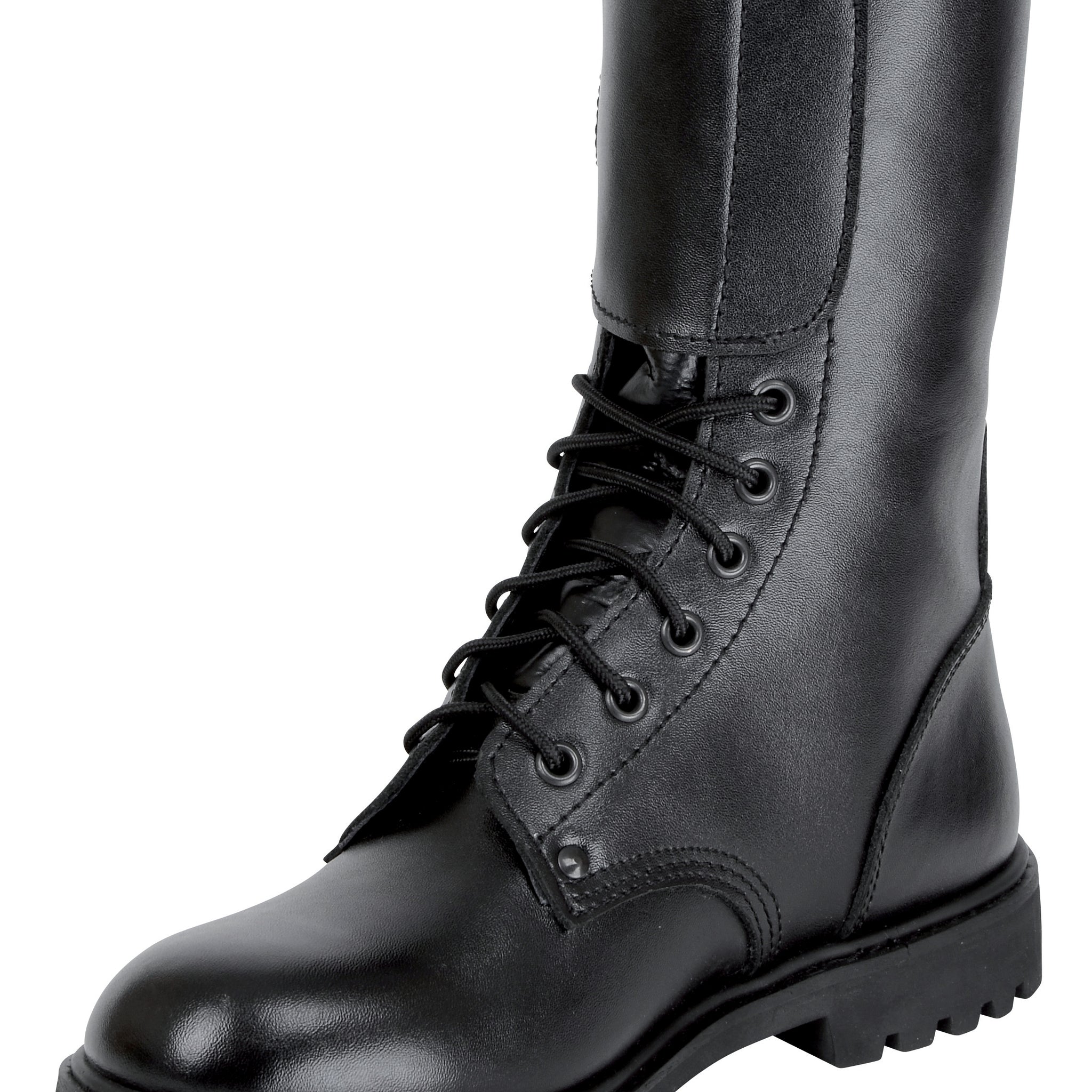 Ranger de sécurité noir en cuir et semelles caoutchouc - MEGATECH CITYGUARD