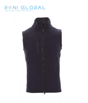 Gilet de travail homme, polaire, coupe droite en polyester 3 poches - EASY+ PAYPER