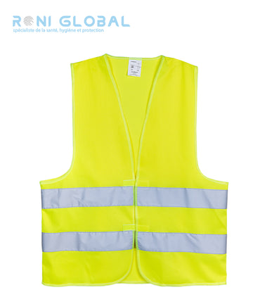 Gilet de sécurité haute visibilité ajustable en polyester CLASS 2 - NEPPA COVERGUARD