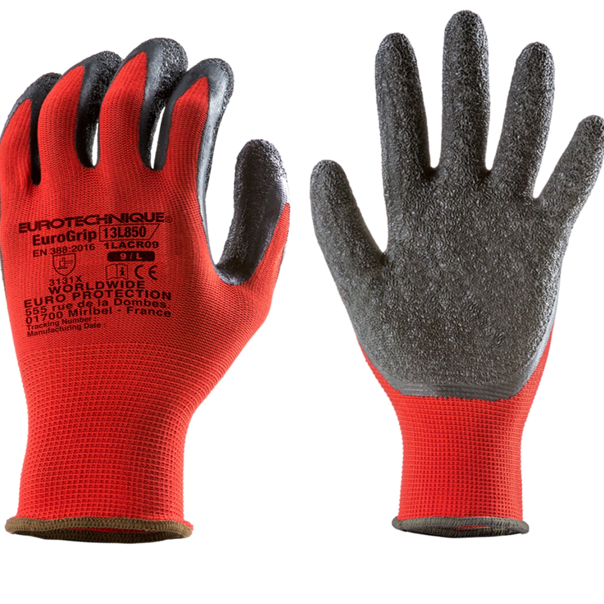 Gant de travail EUROLITE 13L850 / 1LACR COVERGUARD