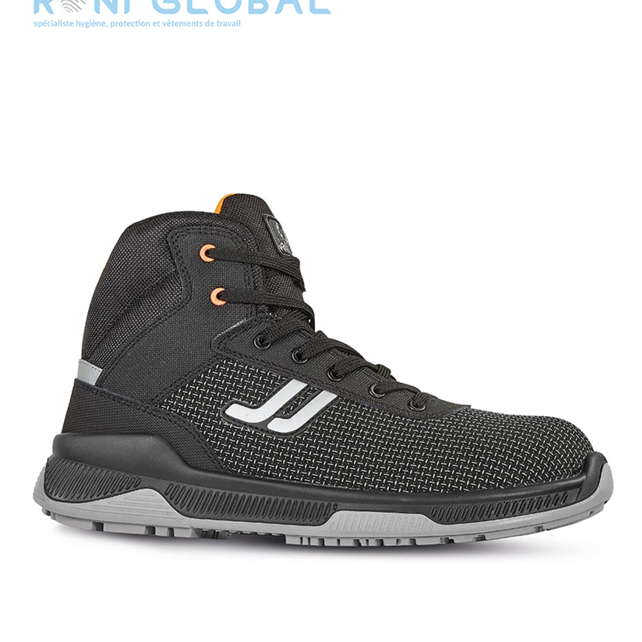 Chaussure montante de sécurité antidérapant, antistatique, anti-froid, anti-chaleur et anti-fatigue en Putek Plus sans métal avec embout de sécurité S3 CI HI SRC ESD - JALTECHNO JALLATTE