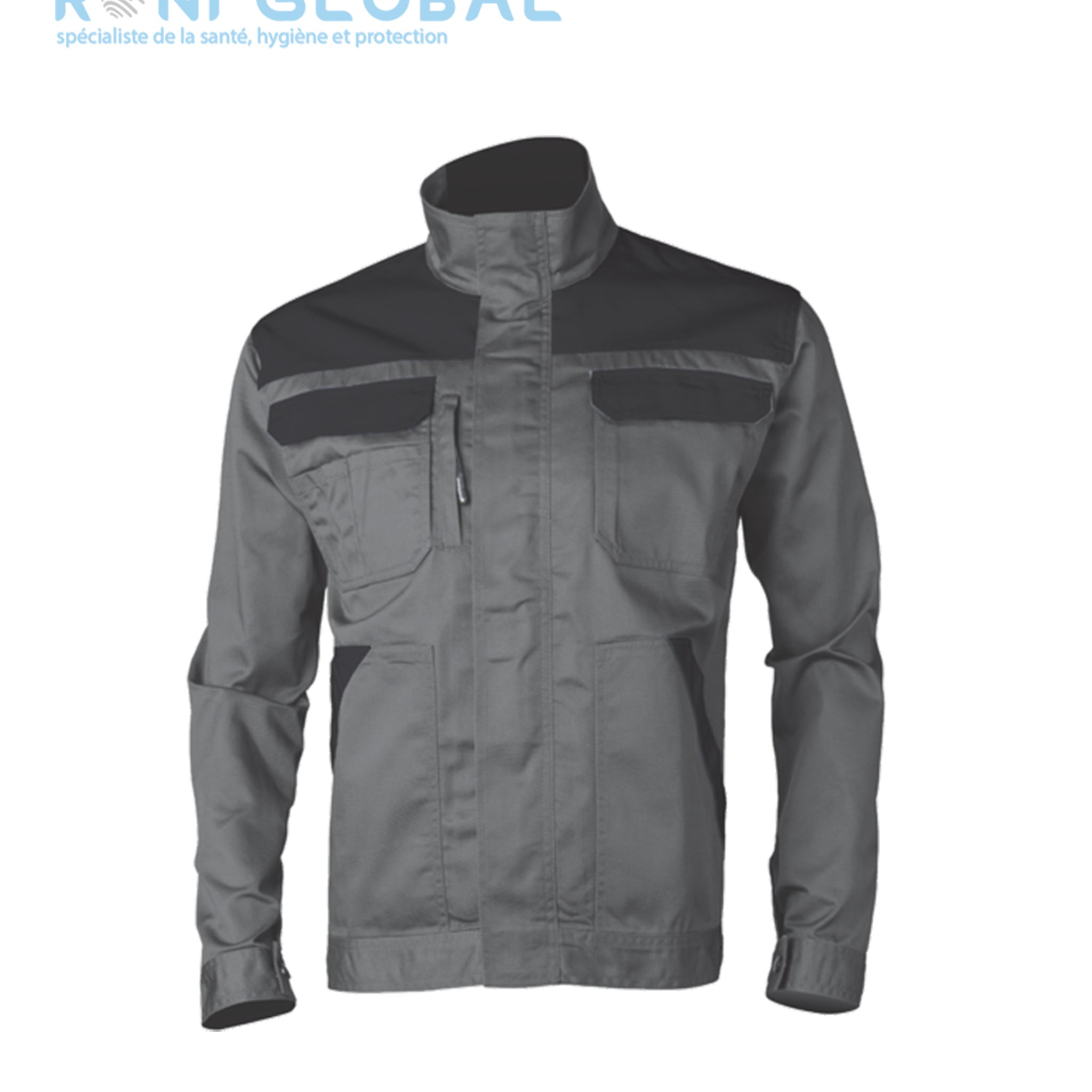 Veste de travail en coton coupe droite 5 poches - COMMANDER COVERGUARD