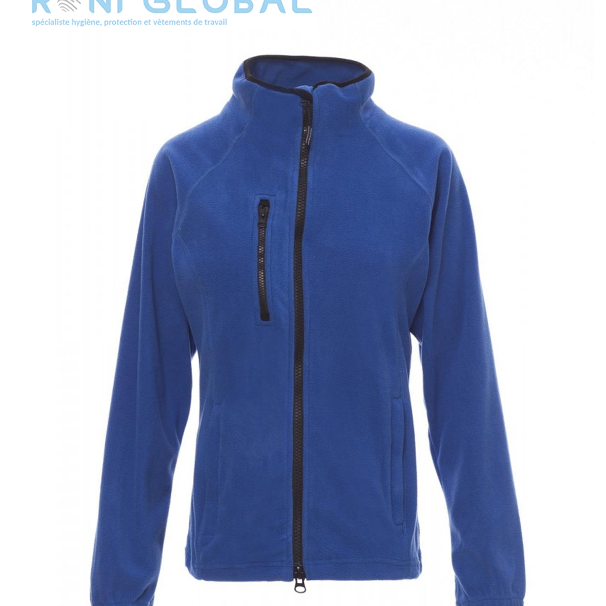 Veste de travail femme polaire, coupe droite en polyester 3 poches - NORWAY LADY PAYPER