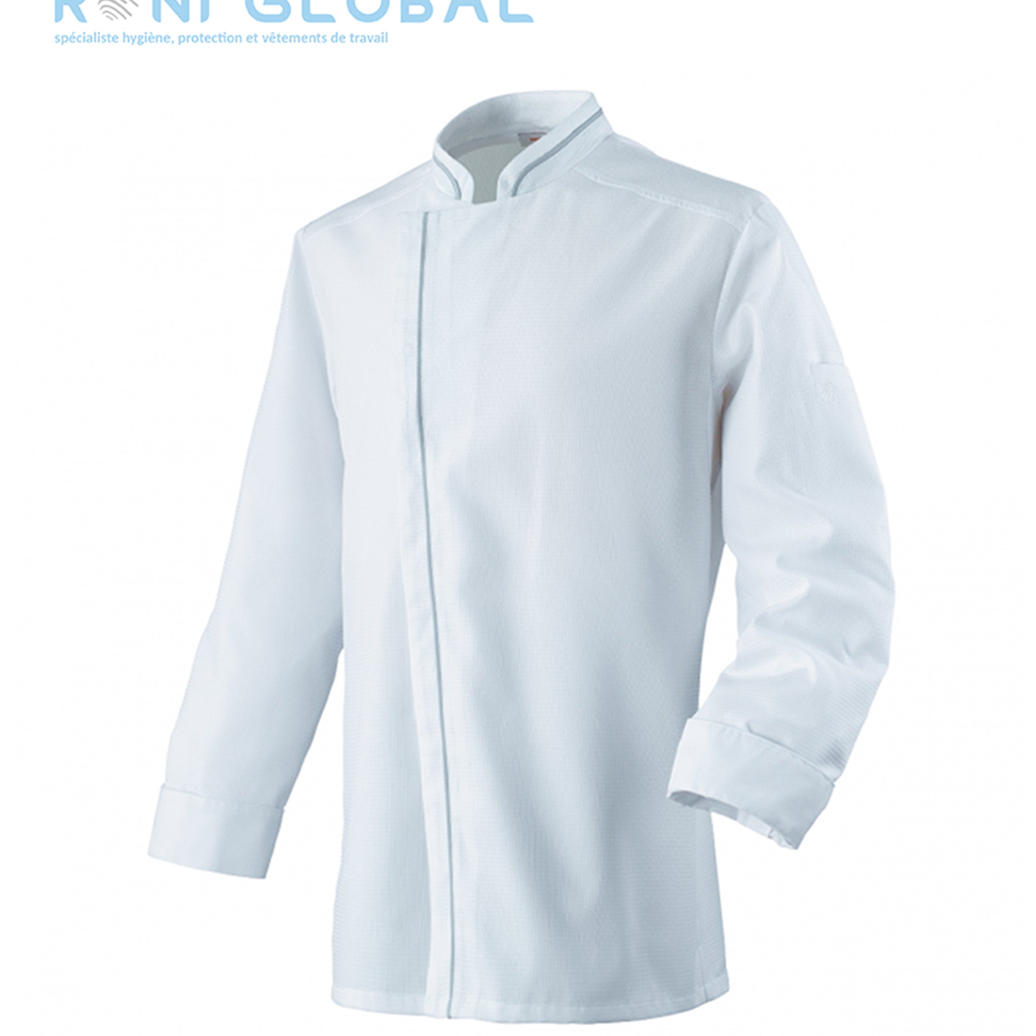 Veste de cuisine blanche manches longues - AGUILA ROBUR