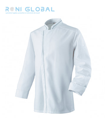Veste de cuisine blanche manches longues - AGUILA ROBUR