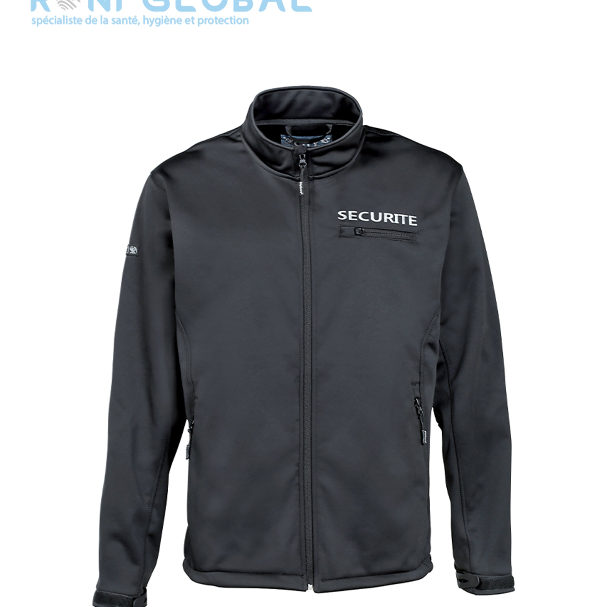 Blouson de sécurité imperméable, coupe-vent, micro polaire en polyester 3 poches - WOLF CITYGUARD
