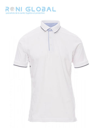 Polo de travail homme manches courtes, coupe droite en coton - CAMBRIDGE PAYPER