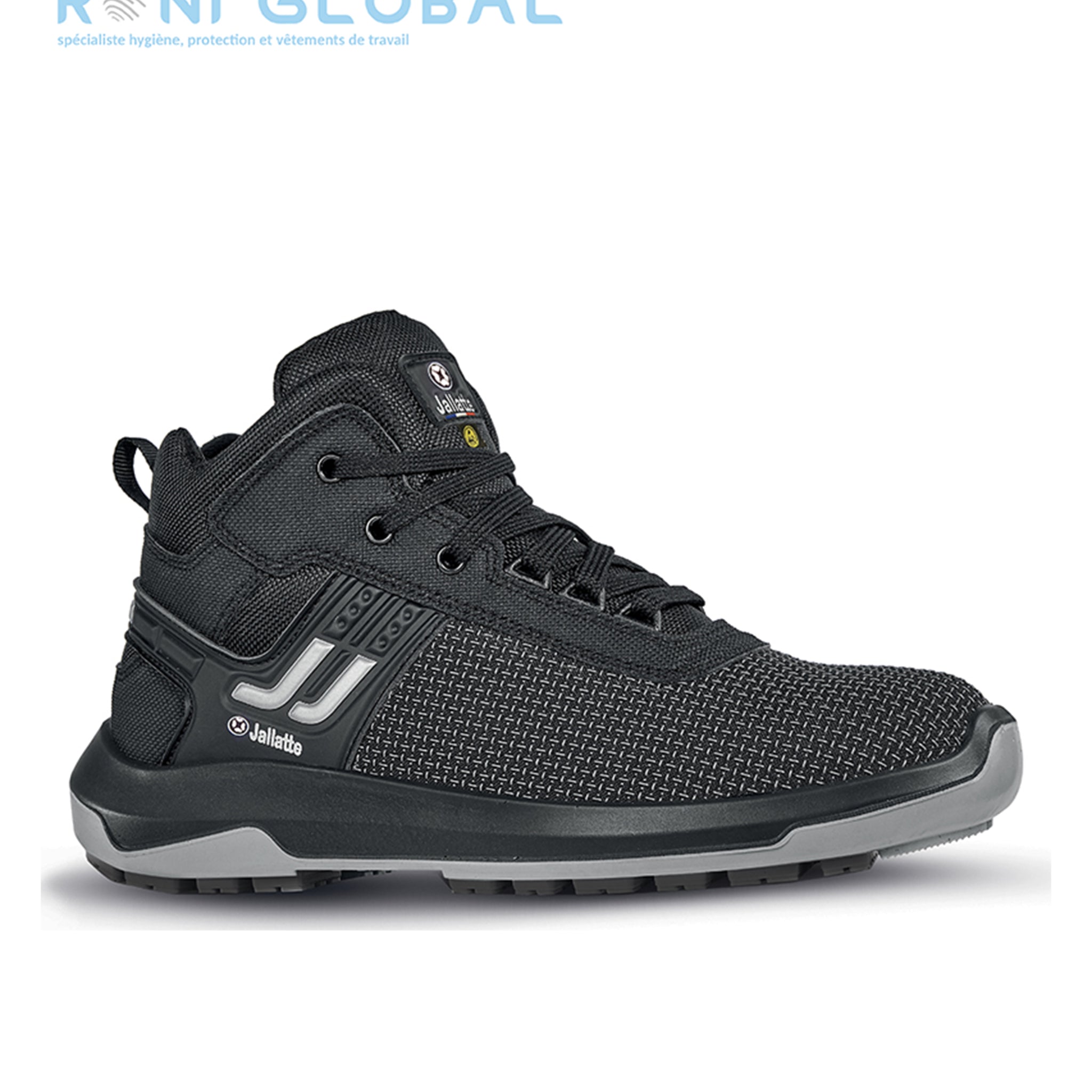 Chaussure montante de sécurité antidérapant, antistatique et anti-froid en Putek Plus avec embout de sécurité S3 CI SRC ESD - JALKALLISTO JALLATTE