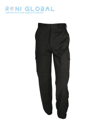 Pantalon de travail avec renforts aux genoux, en coton et polyester 4 poches - PANTALON F2 CITYGUARD