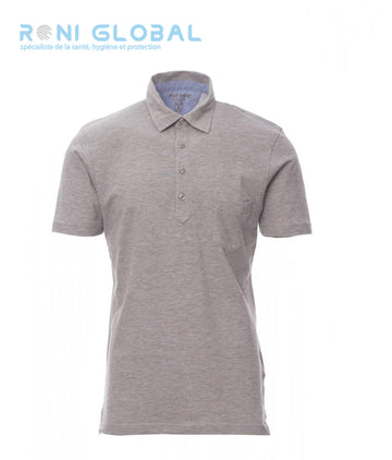 Polo de travail homme manche courtes, coupe droite en coton - PRESTIGE PAYPER