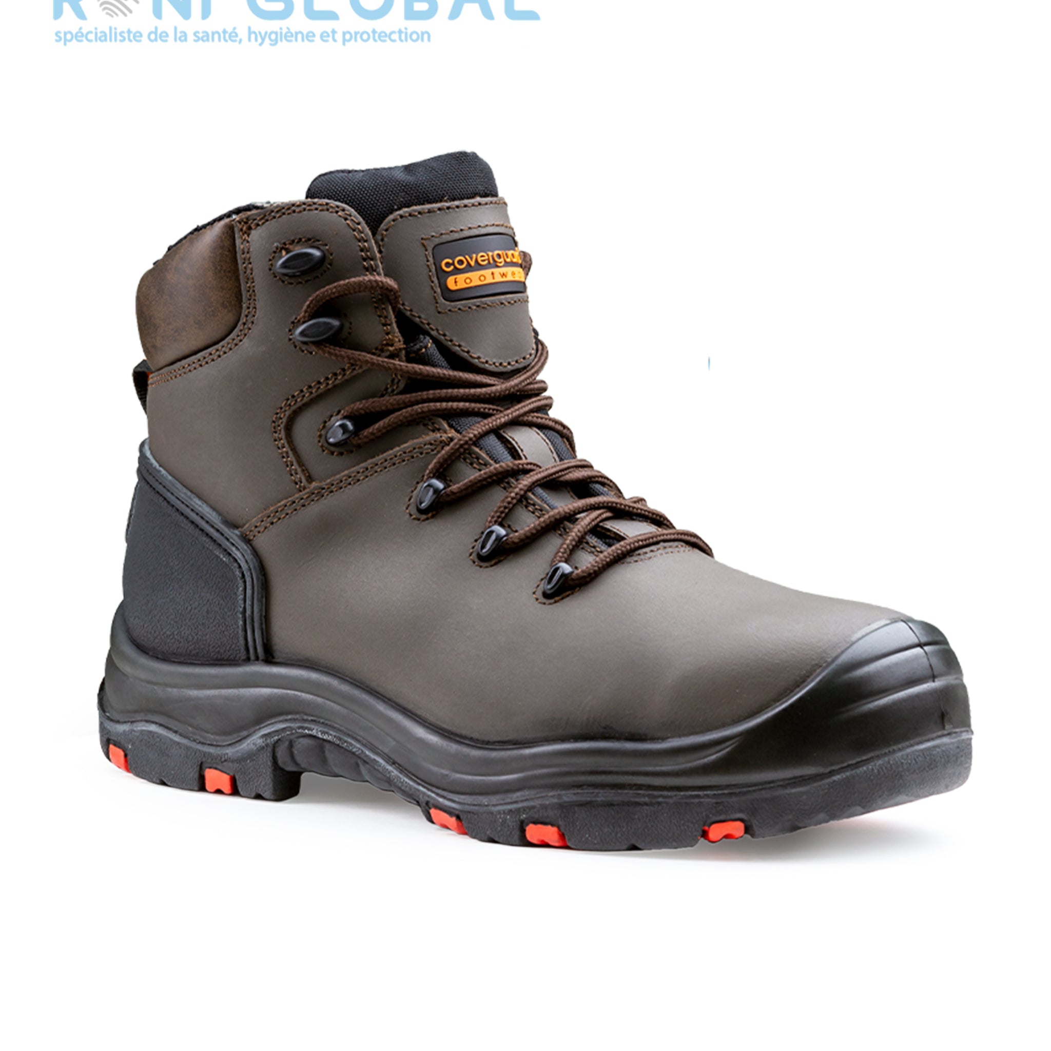 Chaussure montante de sécurité en cuir S3 HRO SRC - TOPAZ EH COVERGUARD