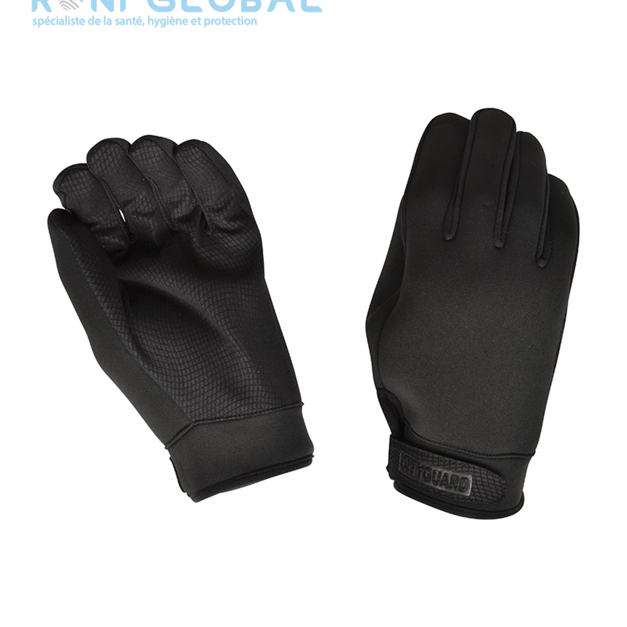 Gant de sécurité noir, réglable en néoprène - NEOPRENE CITYGUARD