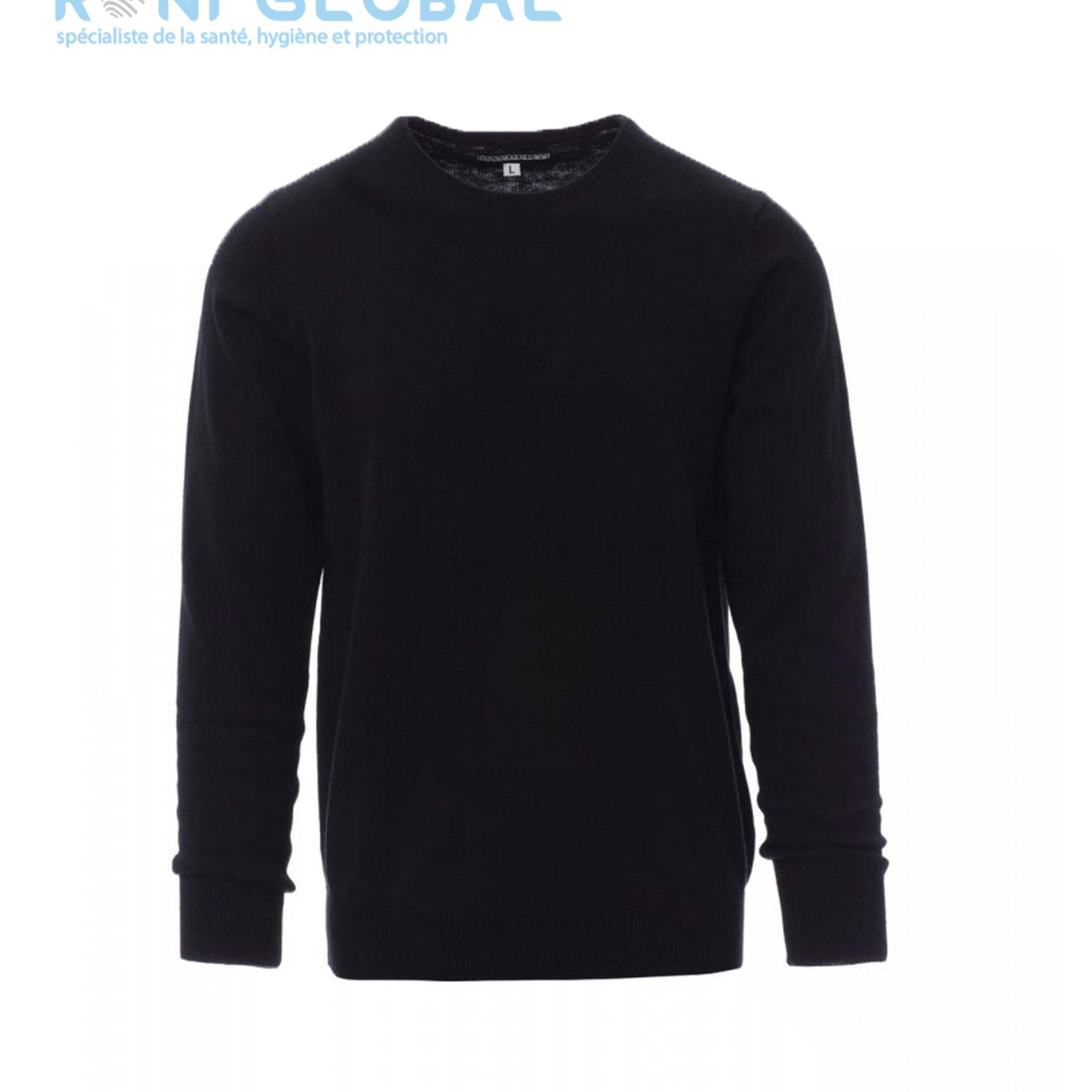Pull de travail unisexe, coupe droite en coton et laine - FLY PAYPER