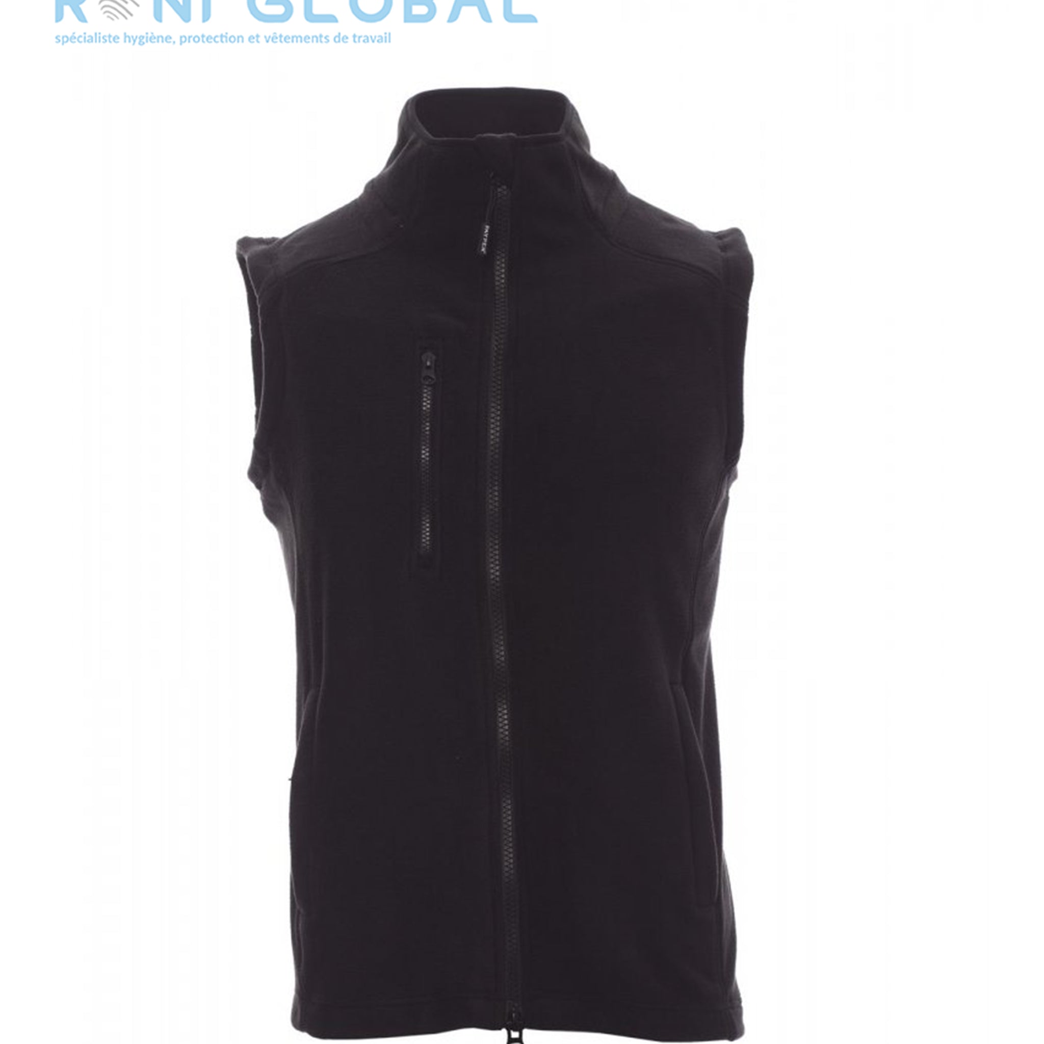 Gilet de travail homme, polaire, coupe droite en polyester 3 poches - EASY+ PAYPER