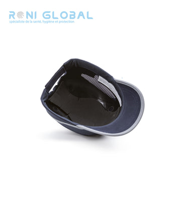 Casquette de travail anti-heurt aérée en coton/polyester et coque de protection ABS - SHOCKPROOF CAP COVERGUARD (boîte de 2 pièces)