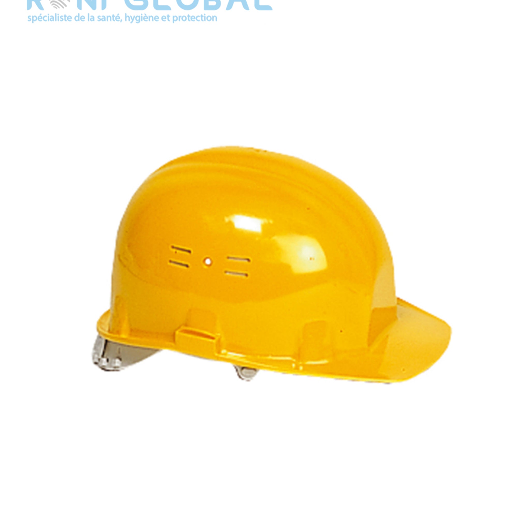 Casque de sécurité chantier, ventilé et léger en polyéthylène - CLASSIC COVERGUARD (carton de 4 pièces)