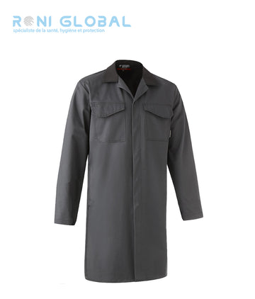 Blouse de travail manches longues, en coton/polyester sans métal 4 poches - IRAZU COVERGUARD