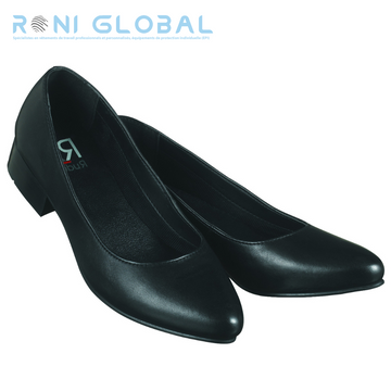 Chaussure de travail noire femme en cuir - BRAX ROBUR