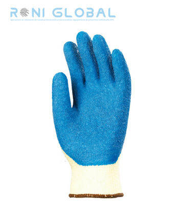 Gant de protection thermique en tricot à base de fibres de verre/fibres synthétiques/élasthanne enduit au latex anti-chaleur et anti-coupure CUT C HOT 2 - EUROHEAT 7070 COVERGUARD (boîte de 10 paires)