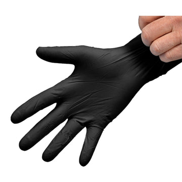 Gant Vinyle Nitrile noir non poudré  mediprotec